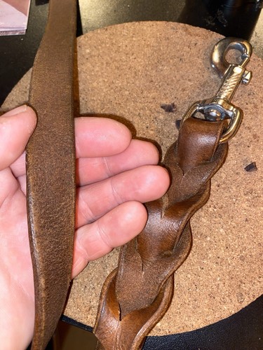 Laisse cuir - laisse,