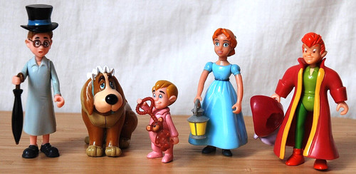 Disney peter pan - peter, figures