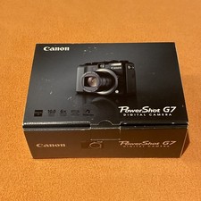 Canon PowerShot G7 Digital Camera Black with Box