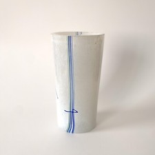 Bertil Vallien Signed “Rainbow” Kosta Boda Vase - 1980s, Scandinavian Design