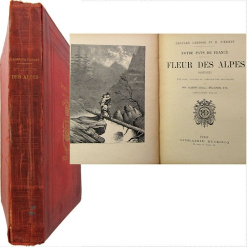 Fleurs des alpes savoie 1894 - des,