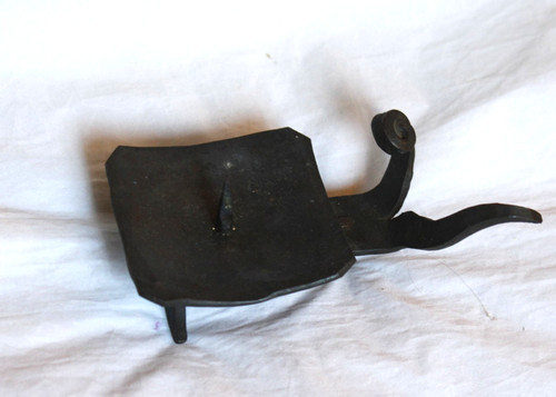 Beau bougeoir fer - en,