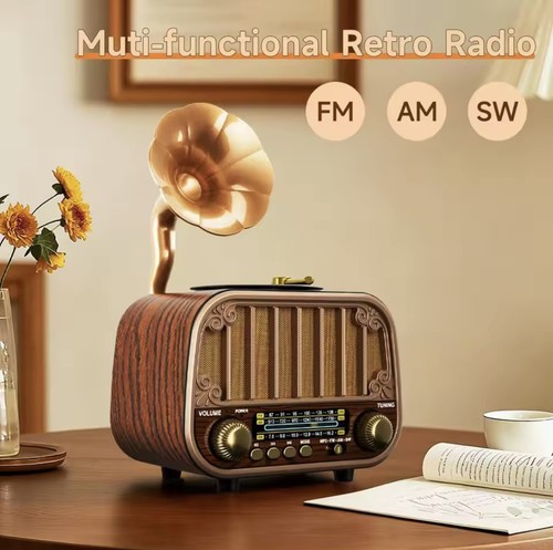Enceinte bluetooth vintage - bluetooth,