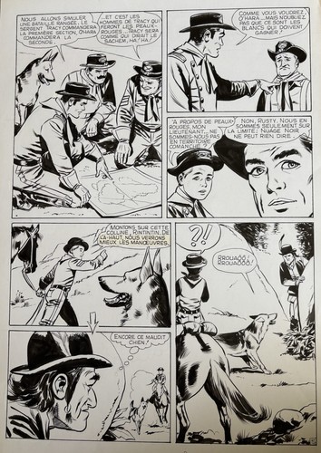 Planche originale marcello - planche,