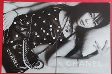 Press advertisement: perfume leather goods CHANEL watch Omega Swatch