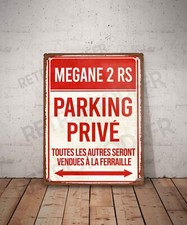 Plaque métal vintage Renault