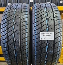 2 x PNEUS D'OCCASION 205/55R16