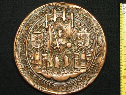 Medaille art sceau cuivre - medaille,