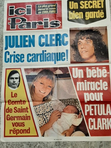 Affiche ici paris petula - paris,