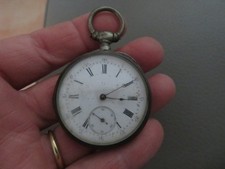 ancienne montre à gousset en argent massif poinçon crabe