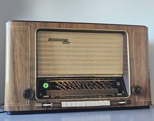 GRUNDIG TUBERADIO, 5010 MODEL. ONE YEAR WARRANTY (WATCH VIDEO)