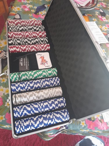 Malette poker aluminium - poker,