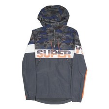 SUPERDRY Hommes Bleu et Gris