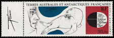 FRENCH ANTARCTICA C88 - " Explorer and Seal" by Tremois (pa76977)