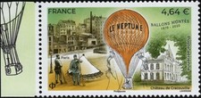 Poste Aérienne PA n° 84a ** de 2020 - Ballons Montés - Le Neptune - NEUF - LUXE