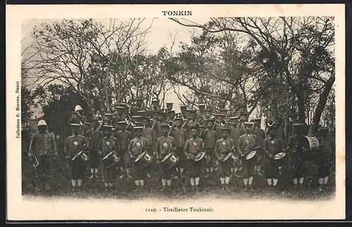 Carte postale tonkin - carte,