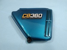1974-1976 Honda CB 360 Right Sidecover No Cracks Nice! CB360 CB360G CB360T CB250