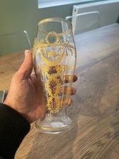 Ancien vase Baccarat gravé et