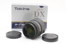 Tokina At-X Dx Fish-Eye 10-17mm F/3.5-4.5 Lentille W / Boîte For Canon EF-S Mij