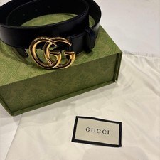 Ceinture en cuir GUCCI noir