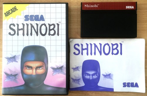 Shinobi complet boîte notice - shinobi,