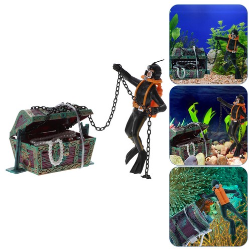 Plongeur aquarium - , d'aquarium