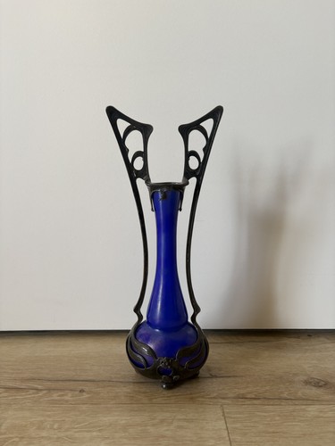 Vase art nouveau ancien - art,