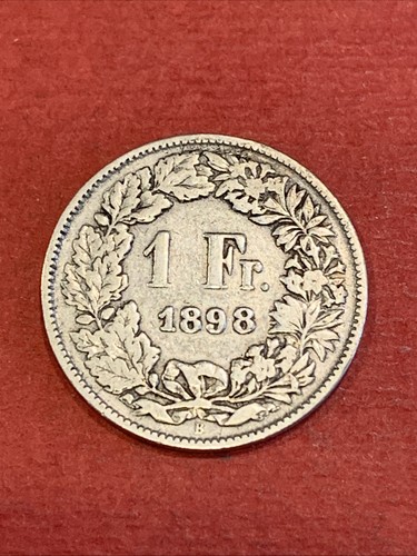 Franc suisse 1898 - franc,