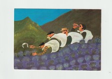 HUMOROUS POSTCARD - LAVENDER HARVEST - TRUDY BARTSCH - COLLECTION