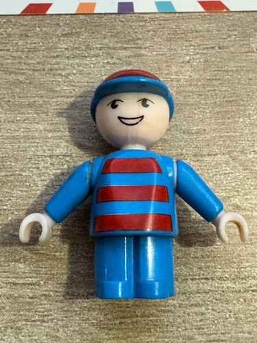Figurine brio conducteur bleu - figurine,