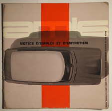 CITROËN AMI 6 Notice d'Emploi