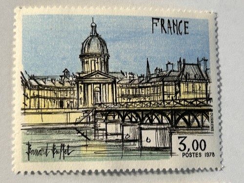 France timbre 1978 bernard - france,