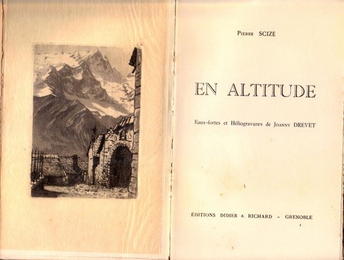 Altitude eaux fortes et - en,