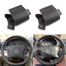 Cool Smooth Leather Steering Wheel Trim Cover For BMW E36 E46 E39 X3 E83 X5 E53