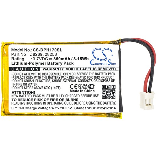 Batterie 850mah type 28253 - 850mah,