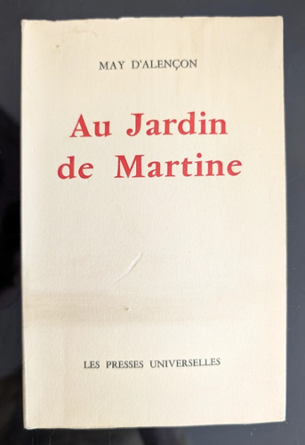 Livre rare may alençon au - d'alençon.,
