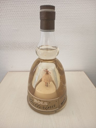 Bouteille musicale blanche