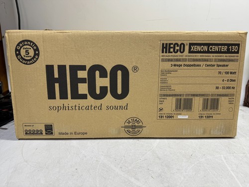 Heco xenon center 130 speaker - heco,
