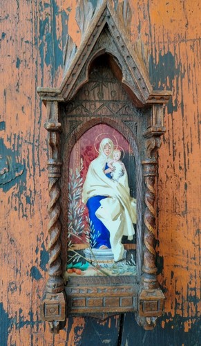 Brique porcelaine peinte - en, e