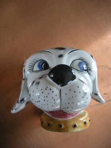 Tirelire tete dalmatien - de,