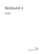 Bedienungsanleitung-Operating Instructions Bang Olufsen Beosound 4