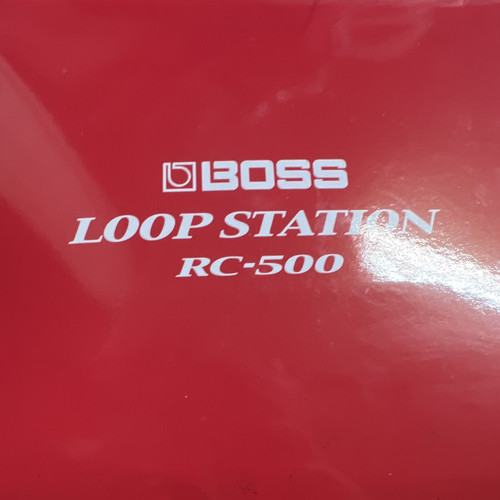 Boss 500 loop - rc-500, station