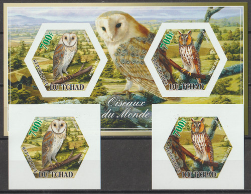 Tchad bloc timbres - ==, tchad.