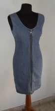 NICE AND COMFORTABLE WOMEN'S FITTED DENIM DRESS size 42 BUSINESSEEEE