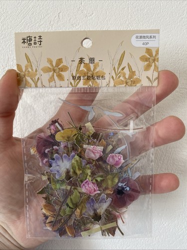 Stickers fleurs automnal - de,