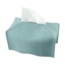 Boîte à mouchoirs en cuir