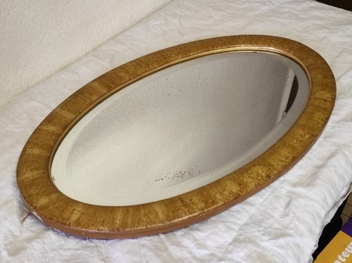 Ancien miroir ovale cadre - ancien,