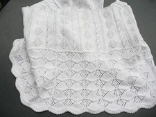 bas de jupon ancien en coton