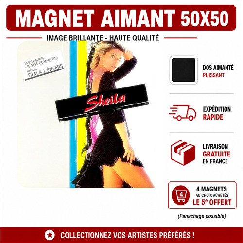 Magnet sheila suis comme - -,