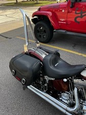 TALL BACKREST SISSY BAR CHROME